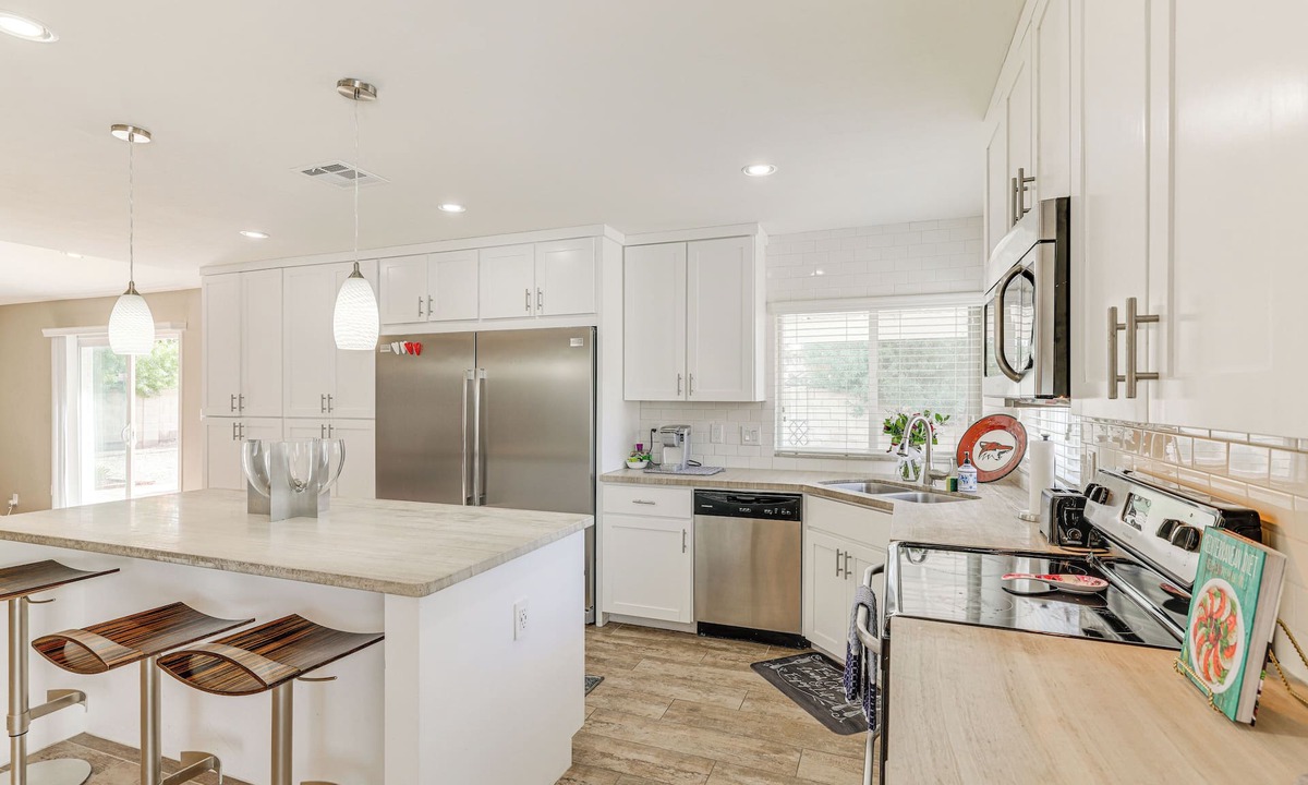 Tatum Square Cottage | 12 Mi to Old Town: Home w/Patio & Yard Space