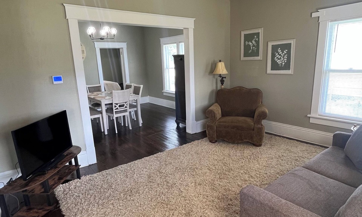 Great Bend House | 2-bedroom house in tranquil Great Bend with AC comfort