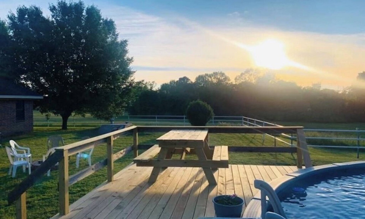 Broken Bow House | 80 Acre Ranch Style Home in Town, 15 min from Broken Bow Lake & Private Pool!