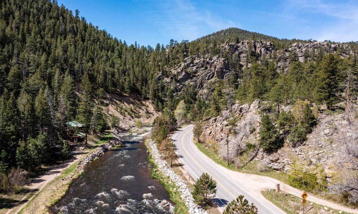 Estes Park Cabin | Asgard Resort- Thor`s Cabin- Fishing in Big Thompson River!
