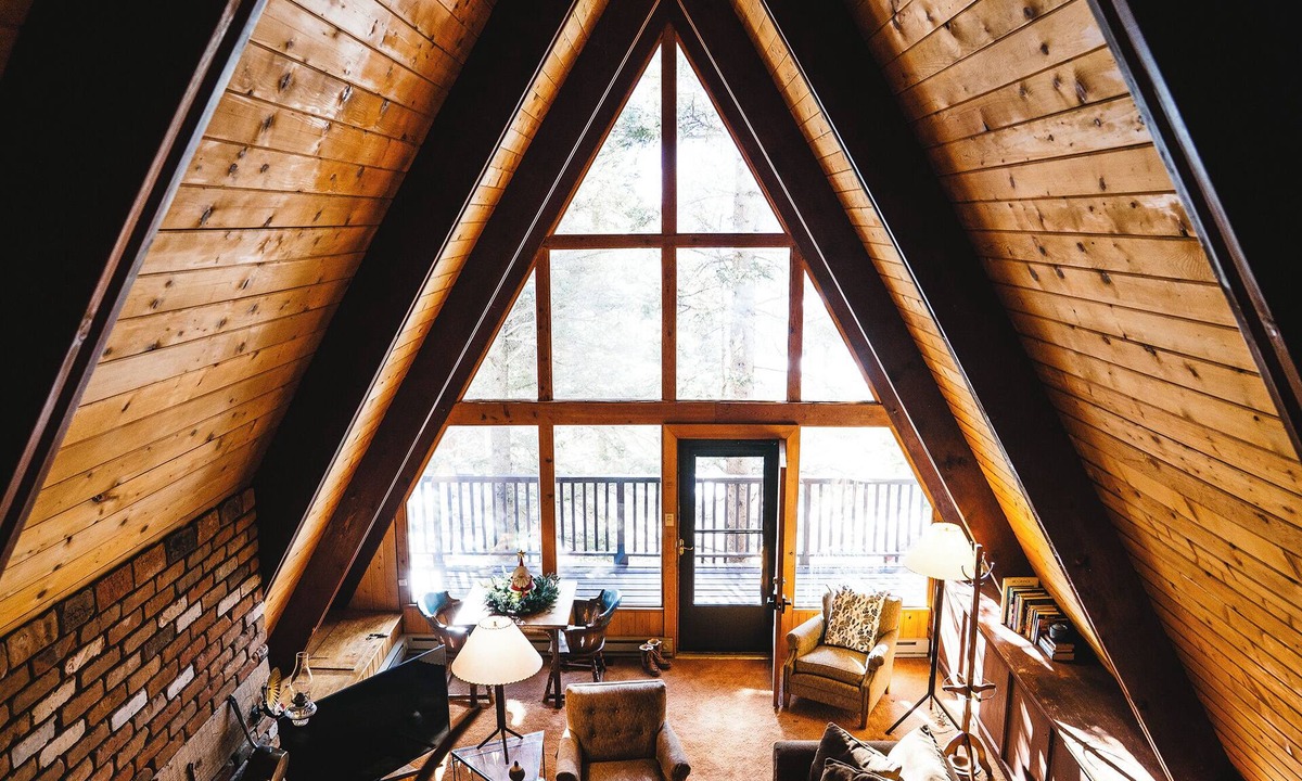 Taos Ski Valley Cabin | Big Horn A Frame in the Heart of Taos Ski Valley