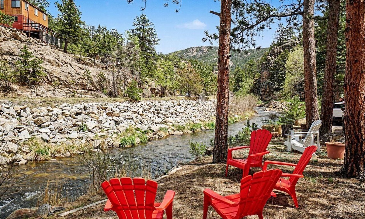 Drake Cabin | Big Thompson River Cabin Near Rocky Mountain National Park with Historic Charm, Estes Park Colorado