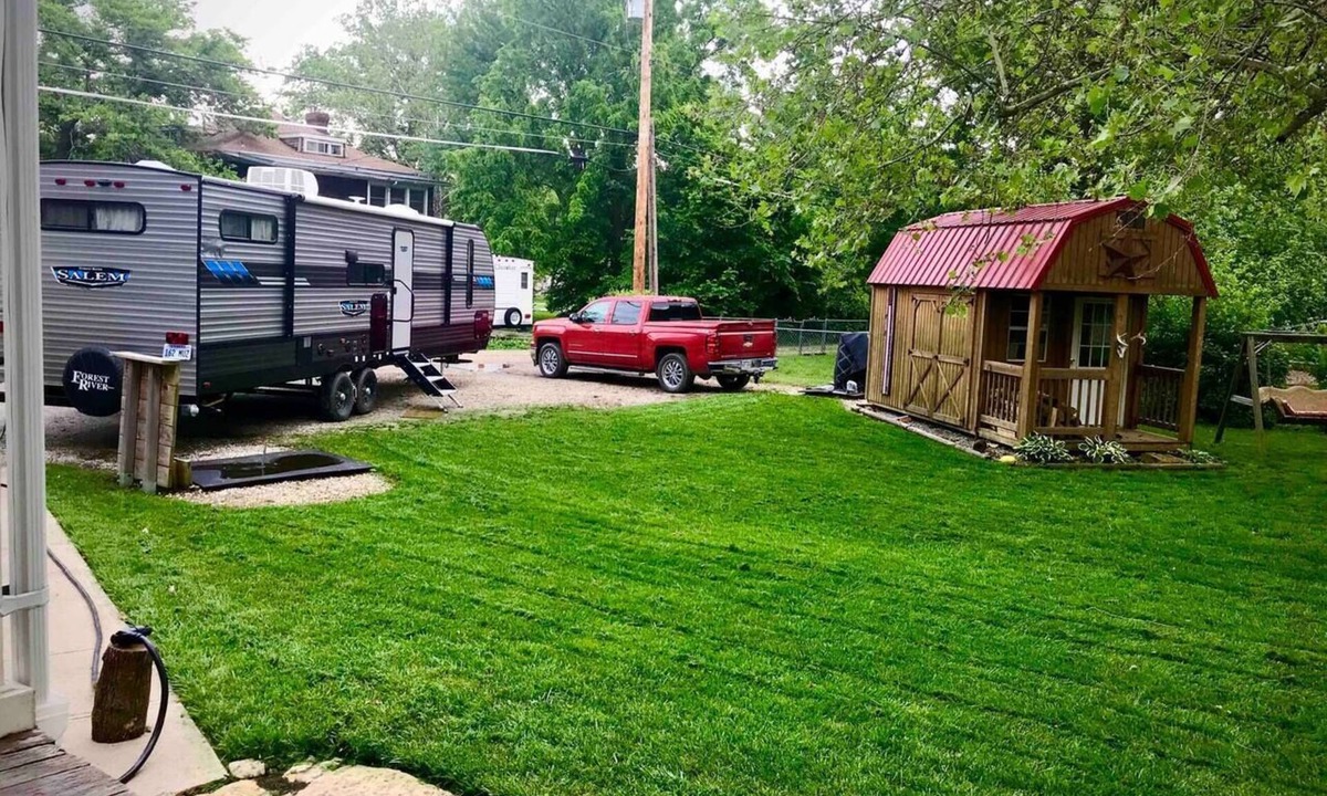 Emporia House | Camp in town or at a nearby campsite! 2020 Salem 33 ft Camper