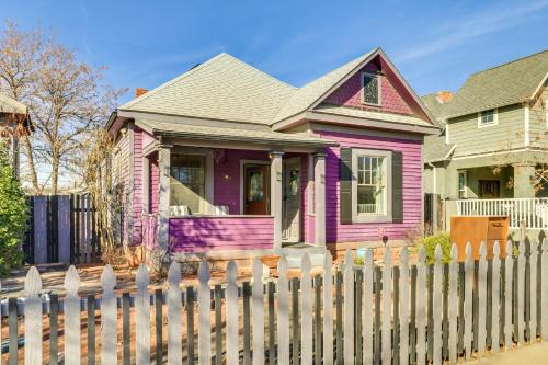 South Broadway House | Deck & Home Office: Walkable Albuquerque Home
