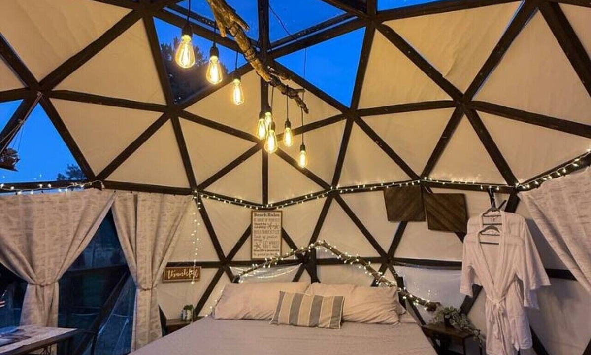 South Haven Cabin | Drift & Dream Dome/AC/Private Hot Tub/Pet Friendly