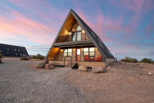 Torrey Ski Chalet | Gorgeous A-frame Settled in the Middle of the Desert inTorrey, Utah