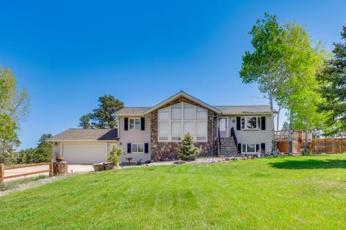 Kiowa House | Hot Tub, Pool: 40-Acre Horse Ranch in Kiowa!