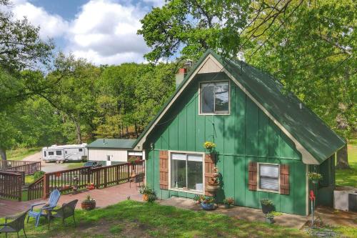 Grove House | Lakefront Cabin: Boat Dock, Pool & Hot Tub