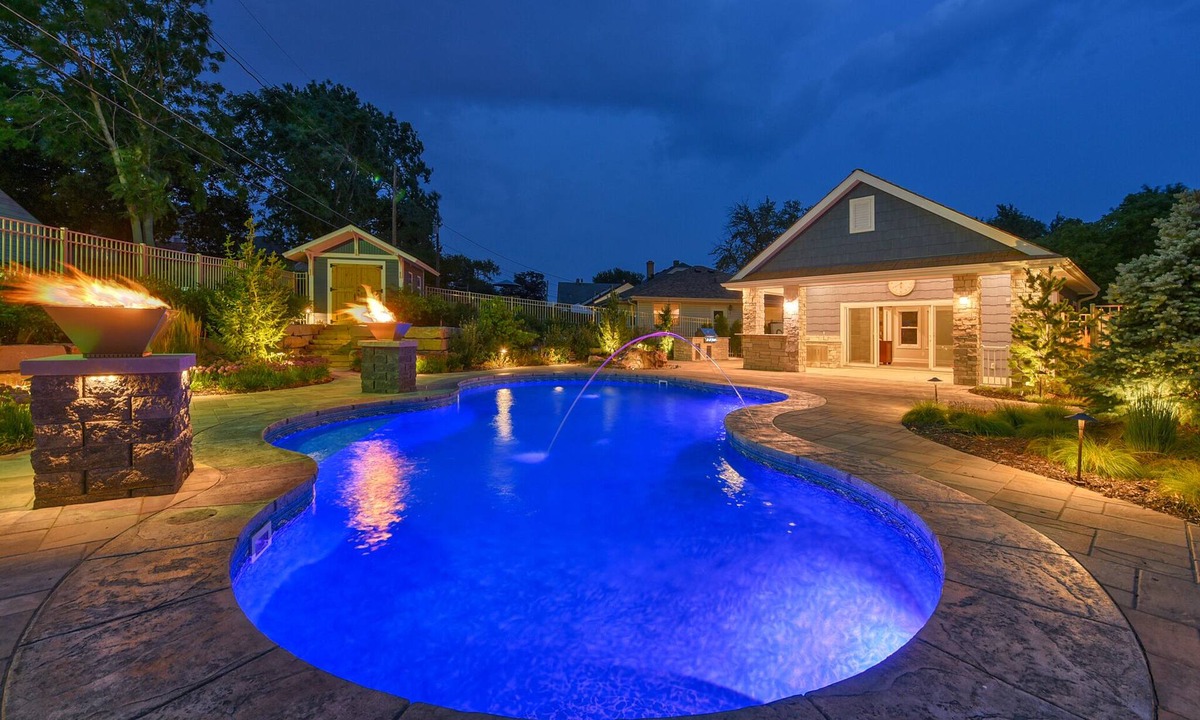 Southeast Omaha House | Martha St Villa, Pool, Hot Tub, Grill, Pool, Hot Tub, Grill