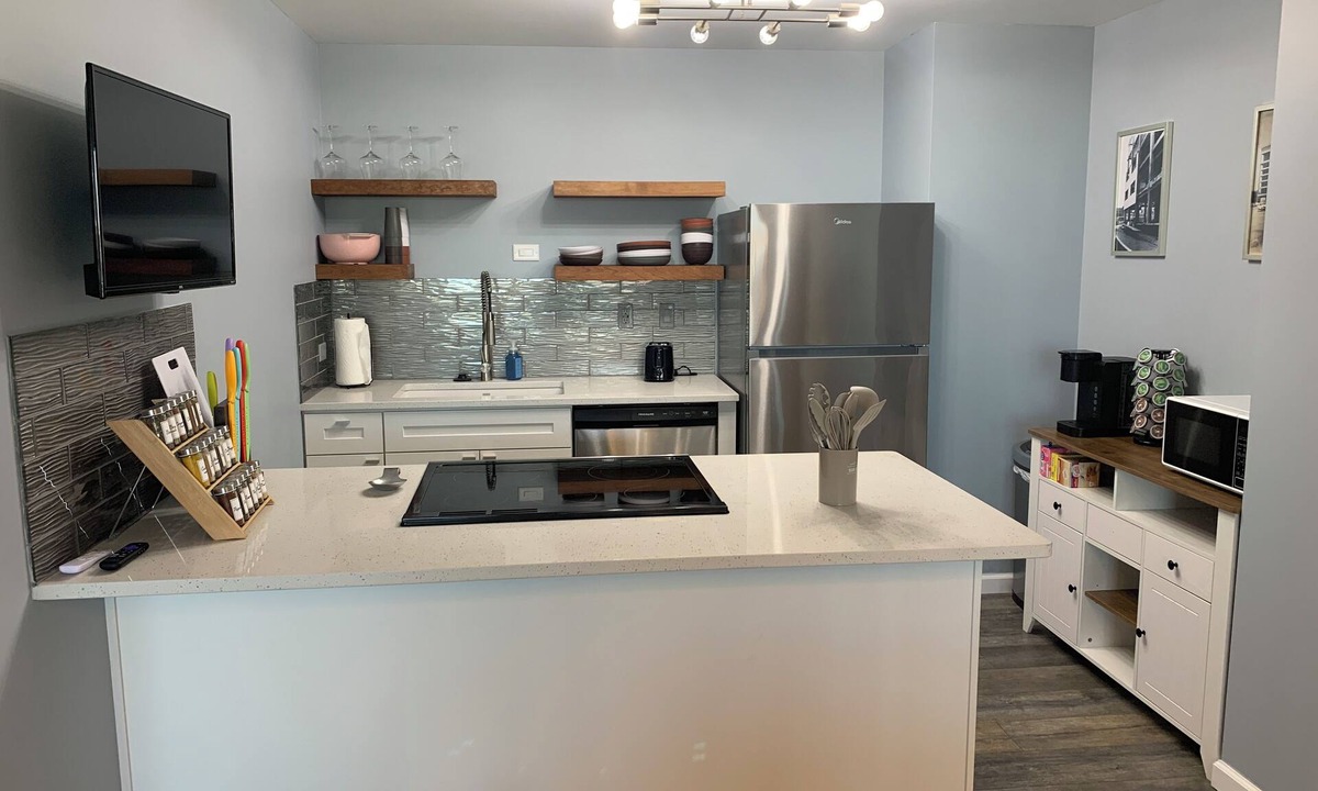 Downtown Omaha Condo | Midtown Condo with patio