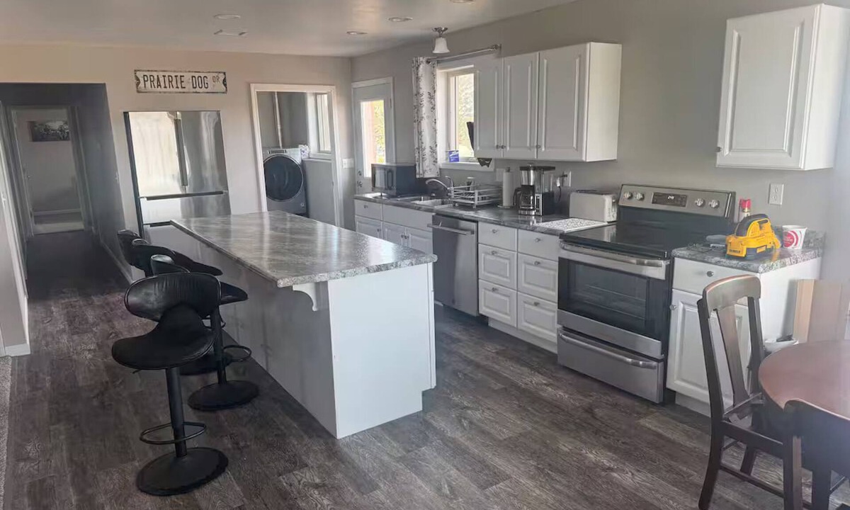 Stuttgart House | Newly renovated country home minutes away from Norton, Ks. Seven acres to roam!