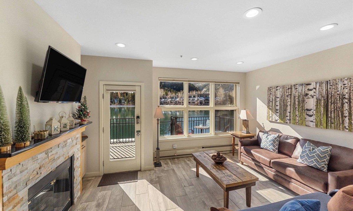 Lakeside Village Condo | Patio access to Keystone Lake & Gorgeous Views, Easy Access to Everything!