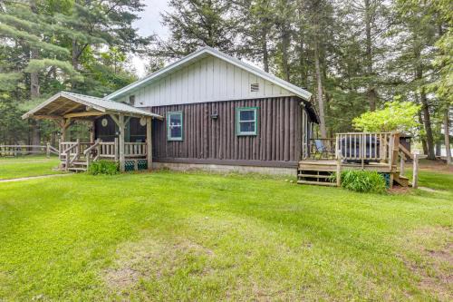 Eagle River House | Peaceful Long Lake Cabin w/Dock & Fire Pit!