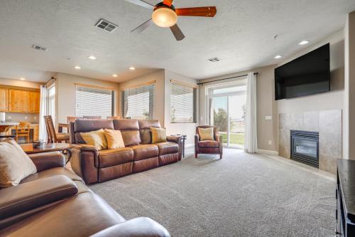 St. George House | Pool Access & Patio! Resort-Style St George Condo