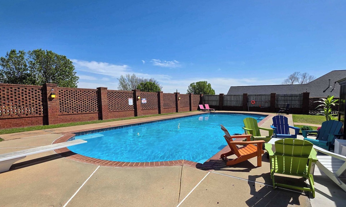Lawton House | Private Pool Oasis Near Fort Sill & Refuge Slps 9