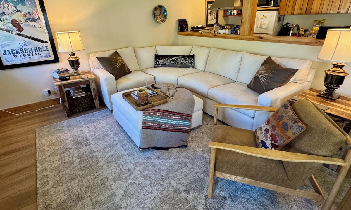 Moose Wilson Road Condo | RASPBERRY MOOSE Tranquil One-Bedroom Corner Unit in The Aspens with Wildlife!