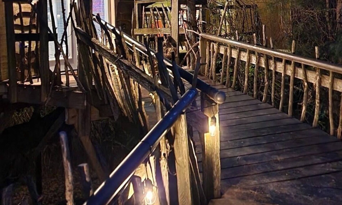 Celeste Bed & Breakfast | Relax amongst the trees in this beautiful romantic treehouse