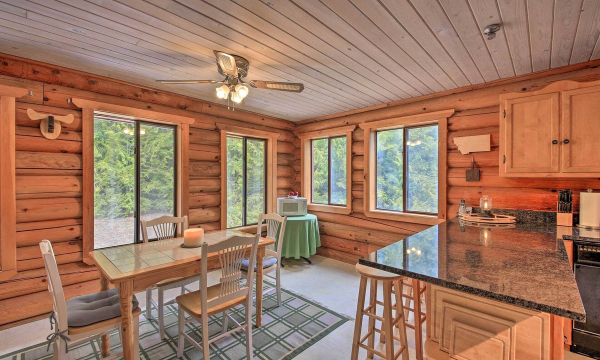 Troy Cabin | Riverfront Troy Cabin Ready with Bikes & Rafts!