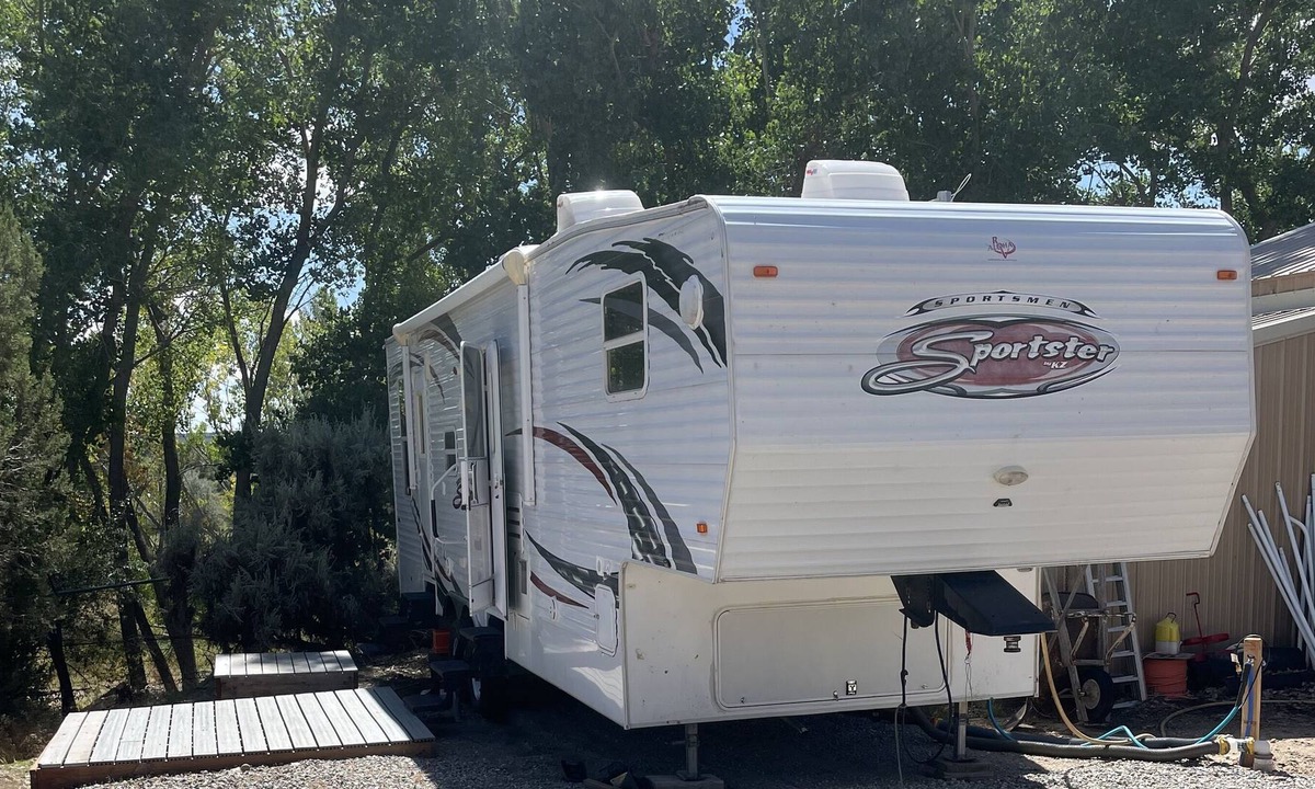 Aztec House | RV hookup next to our family friendly home. Between Aztec, NM and Durango, CO
