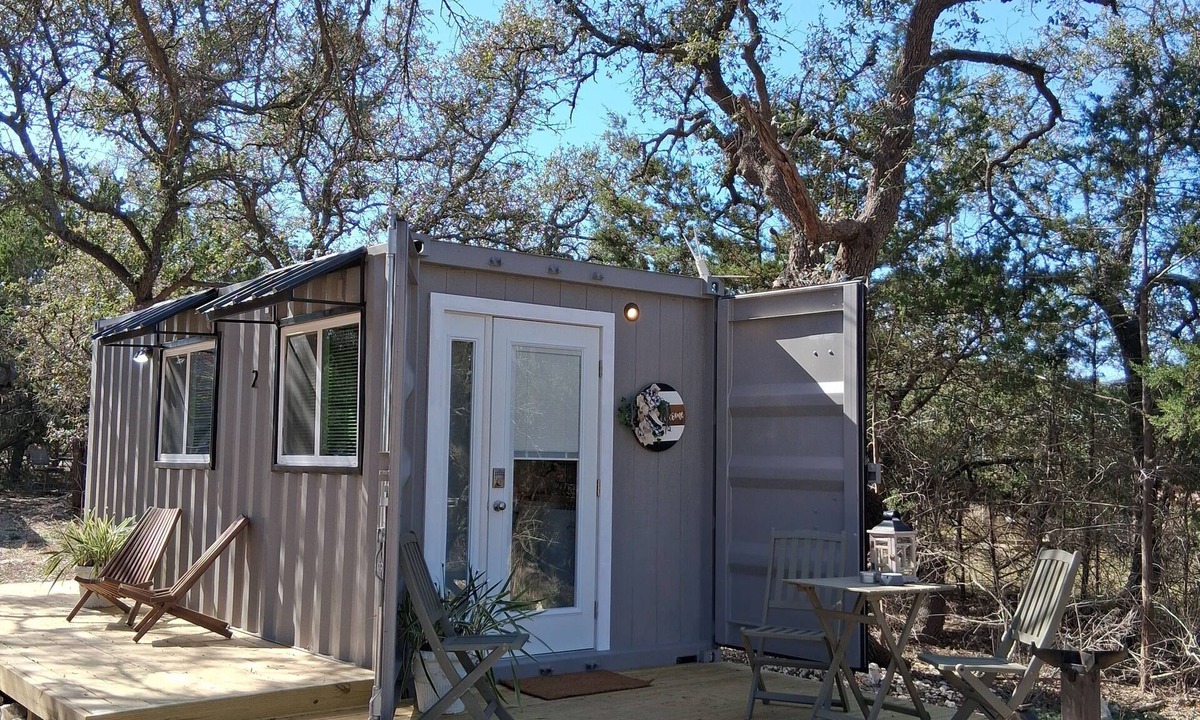 Bertram Cabin | Sans Cedar - Shipping Container Cabin 2