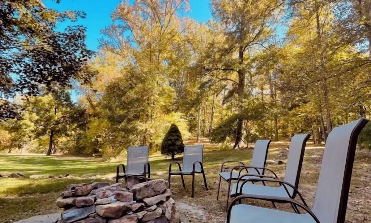 Pomona Cabin | Secluded Cabin. Art. Fast WiFi. Fireplace. New Kitchen