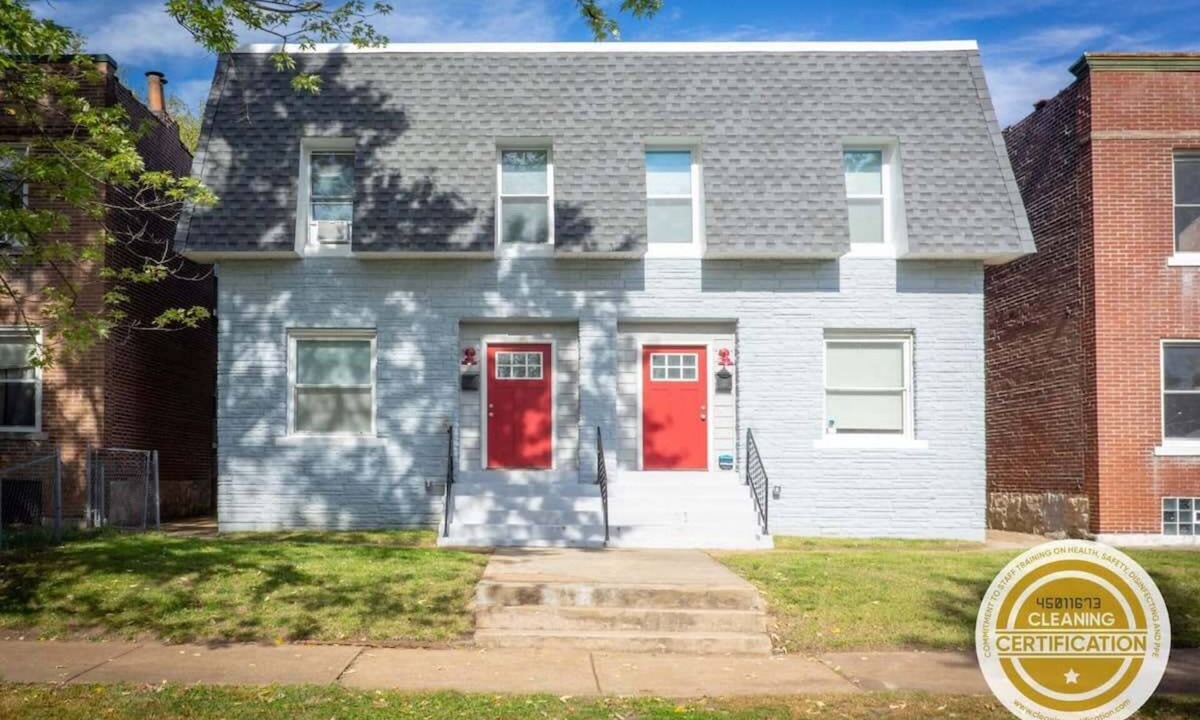 Tower Grove East House | Side-by-Side Units 6BR Best Location ABODEbucks