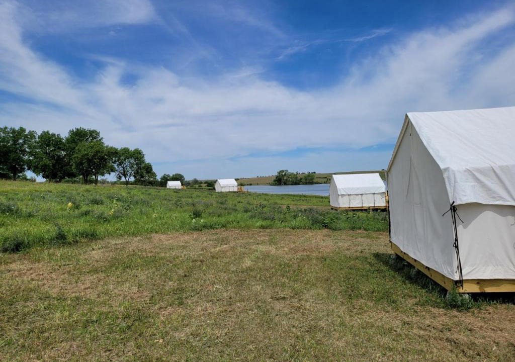 Loup City Other | Tentrr State Park Site - Nebraska Sherman SRA - Redwood Lakeview B - Single Camp
