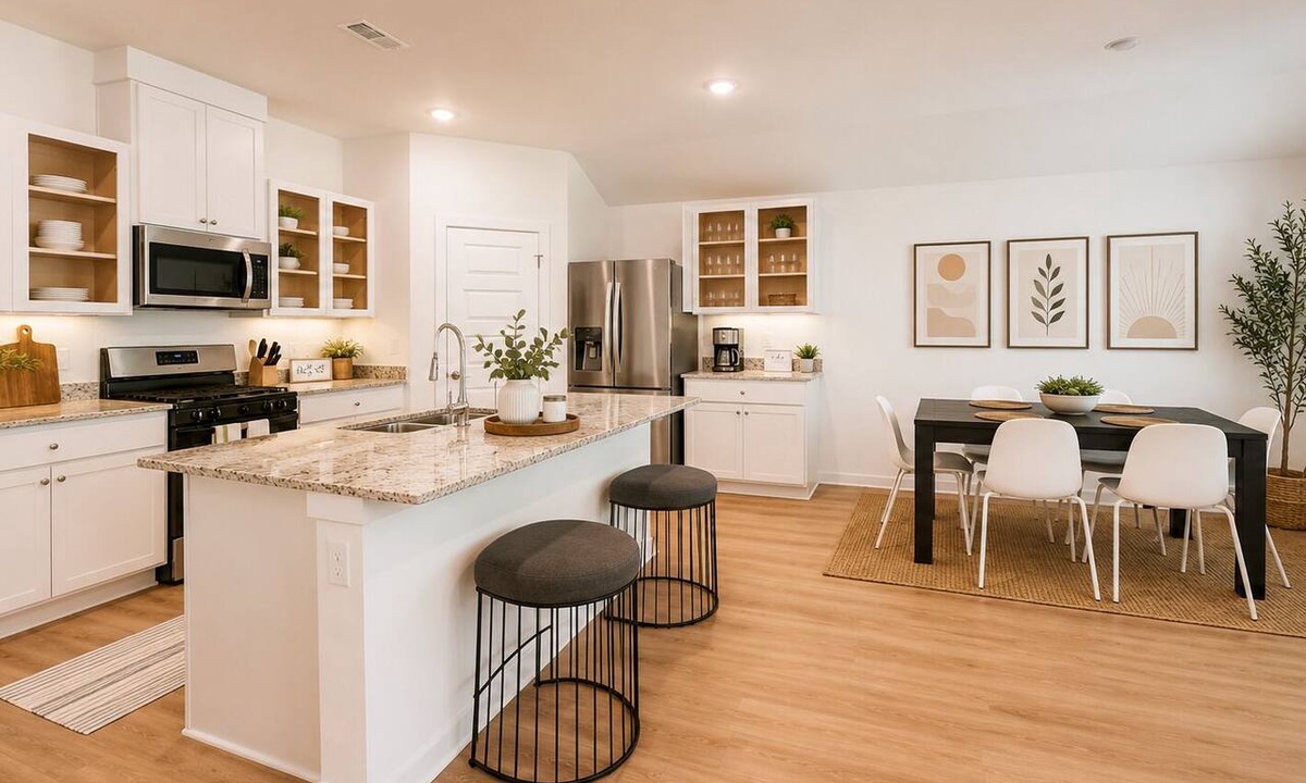 Maysville House | The Laredo - A Modern 4 BR house near Bentonville- 10 minutes from trails WMT HQ