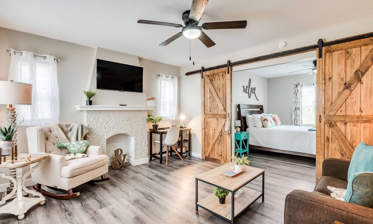 Wichita Apartment | Walking Distance to Downtown Wichita | In Unit W/D