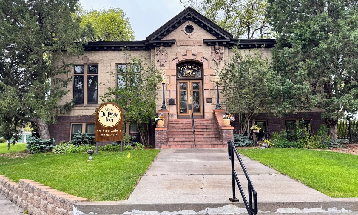 Sterling House | Welcome to this beautifully restored 1916 Carnegie library filled with charm.