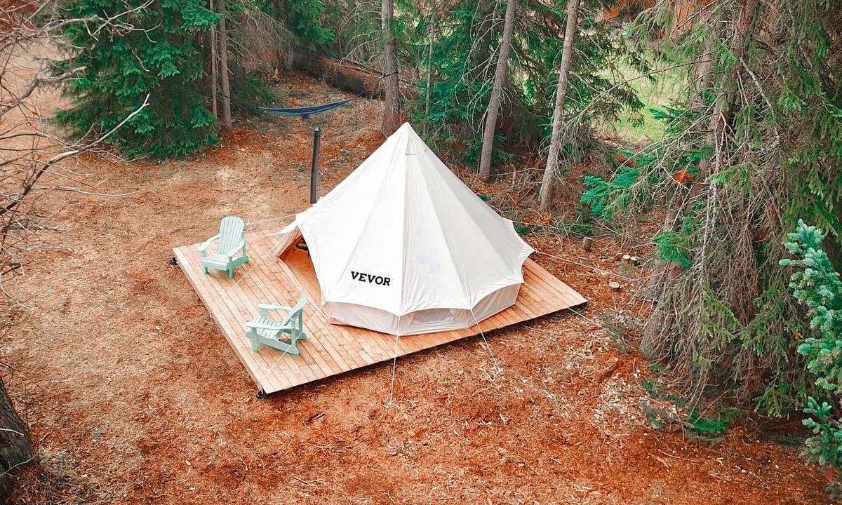 Telkwa RV Rental | Willow | Riverfront Bell Tent
