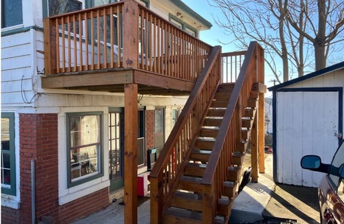 Atchison Apartment | 1-bedroom apartment in house in charming Atchison