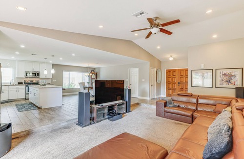 Tatum Square Cottage | 12 Mi to Old Town: Home w/Patio & Yard Space
