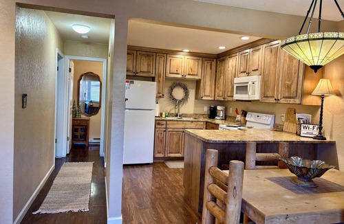 Brian Head Condo | 1BD Ski-in/Ski-out Condo Near Lift 8 & 1. Grab a Lift and Ski To Either Lodge.