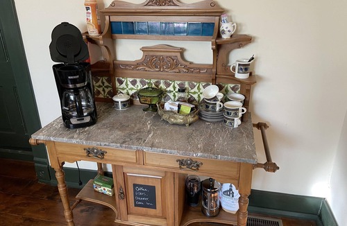 Hays Apartment | 1st Floor Historic Limestone Property Downtown