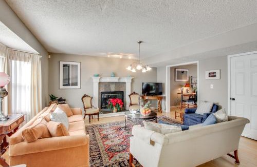 Lawrence House | 2 Mi to KU Campus: Group Getaway w/Patio & Garden
