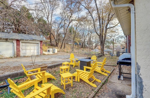 Joslyn Castle House | 3 Mi to Dtwn: Omaha Escape w/Game Room & Patio!