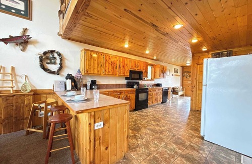 Island Park Cabin | 40 MI to YNP | Creek Views | Hidden Creek Cabin