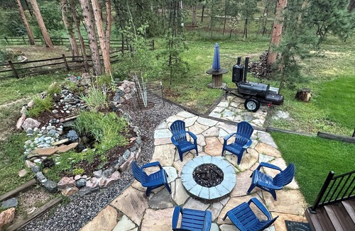 Colorado Springs House | 5 Bedroom Home on 1 Treed Acre 4 Miles from Air Force Academy