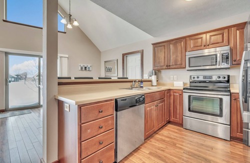 Arnolds Park Cabin | 6 Free Water Park Passes- Family Cabin over looking a pond!