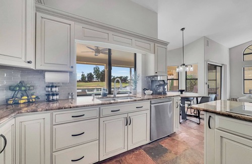 Island at Ocotillo House | 8BR complex w 2 pools, lake view, sleeps 18