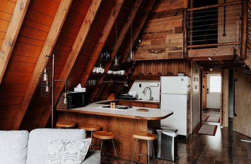 Breckenridge House | A-frame with spectacular views of the Ten Mile Range