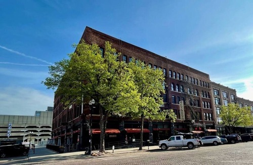 Old Market Apartment | A historic 1,000 square foot Atrium loft in the heart of the Old Market