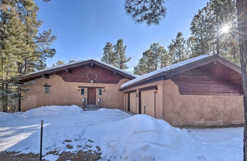 Angel Fire Cabin | 'Altitude Adjustment' Angel Fire Cabin w/Deck