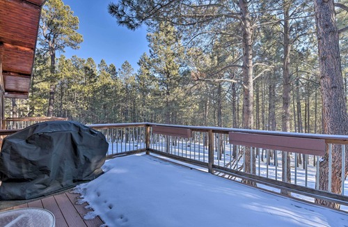 Angel Fire Cabin | 'Altitude Adjustment' Angel Fire Cabin w/Deck