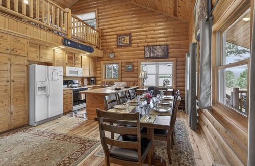 Angel Fire Cabin | Angel Fire Duplex | 3 Block Ride To Bike Lift