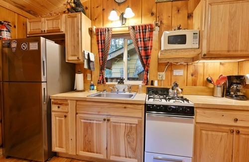 Estes Park Cabin | Authentic Mountain Cabin - Queen Bed, Private Deck, Adventure Awaits!