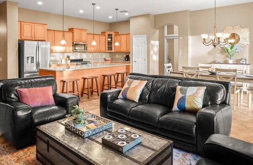 Rovey Farm Estates House | Backyard Oasis | Pool, Theater & Fire Pit