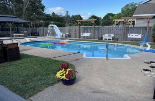 Onalaska House | Backyard Oasis with In-ground Pool, Fire Pit, and Gazebo!