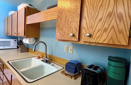 Brian Head Condo | BHV C1 - New Listing! ground level single family with mountain view & fireplace